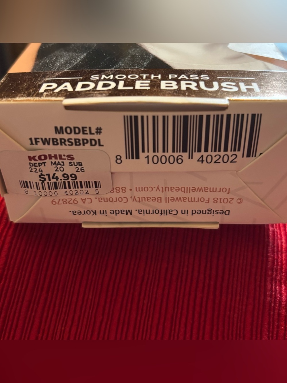 3 hairbrushes & 1 foot brush with pumice stone. All NEW in original packaging. - Picture 3 of 13
